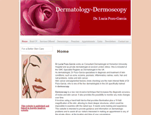 Tablet Screenshot of dermatology-dermoscopy.com